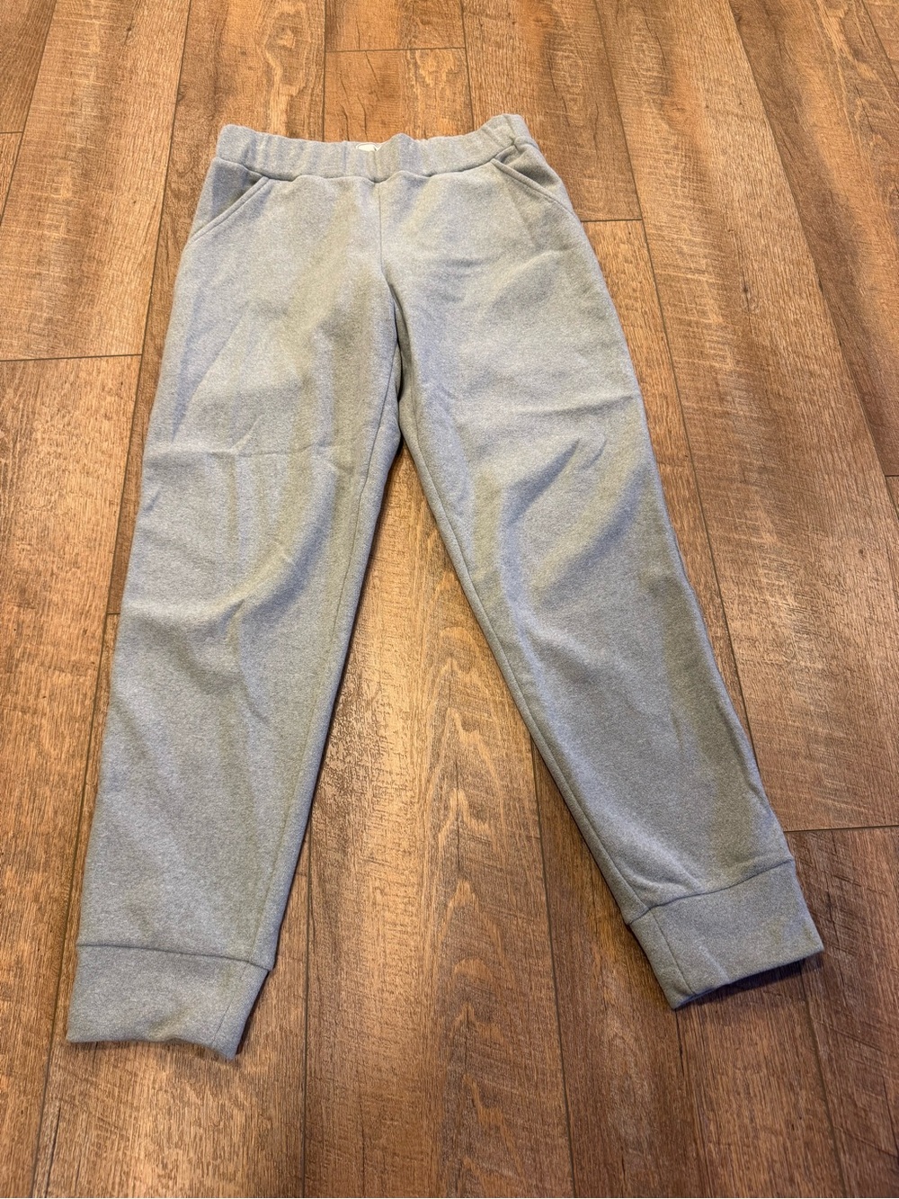 Dudley Stephens Heather Gray Fleece Jogger Sweatpants Size Small